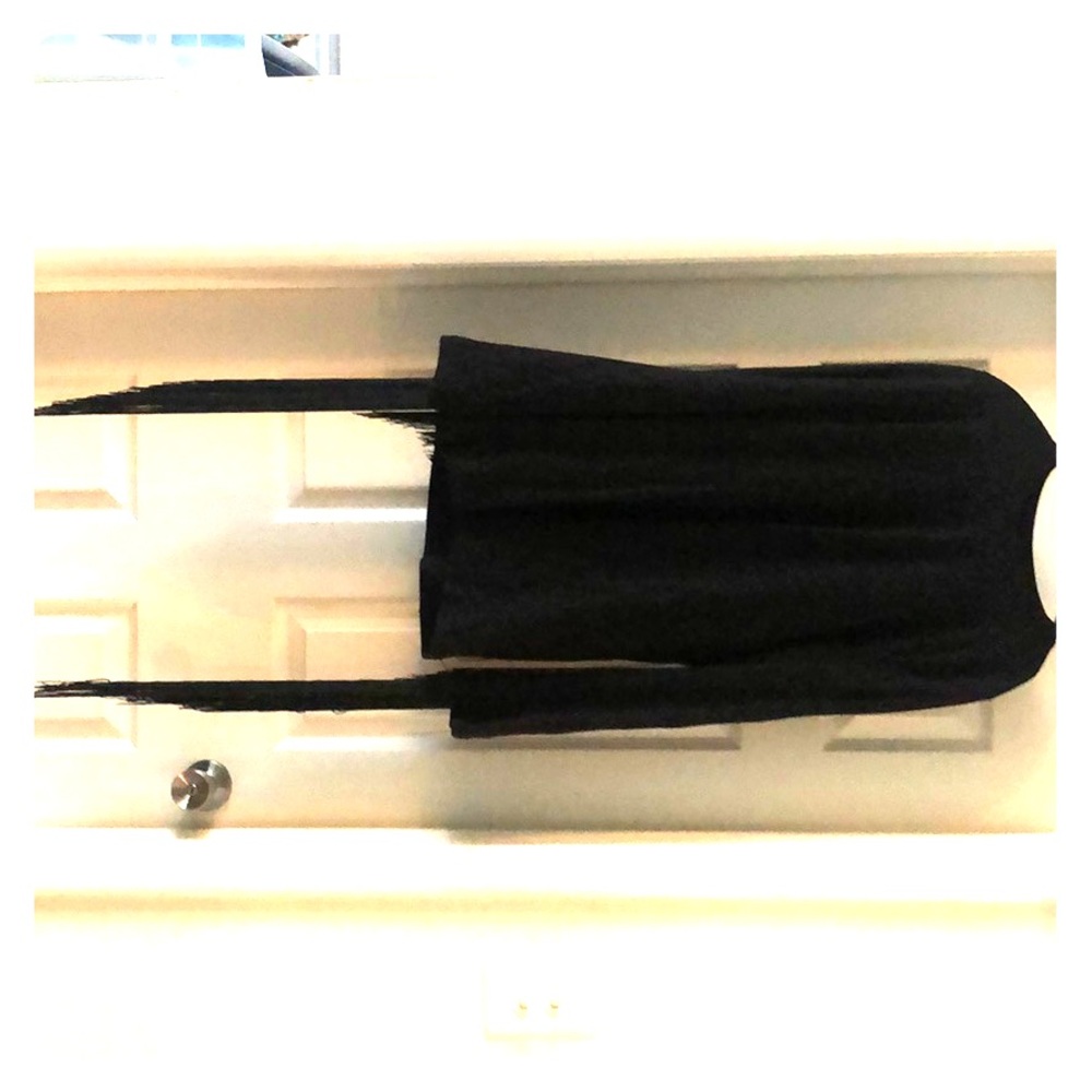 Long Sleeve Fringe Shirt